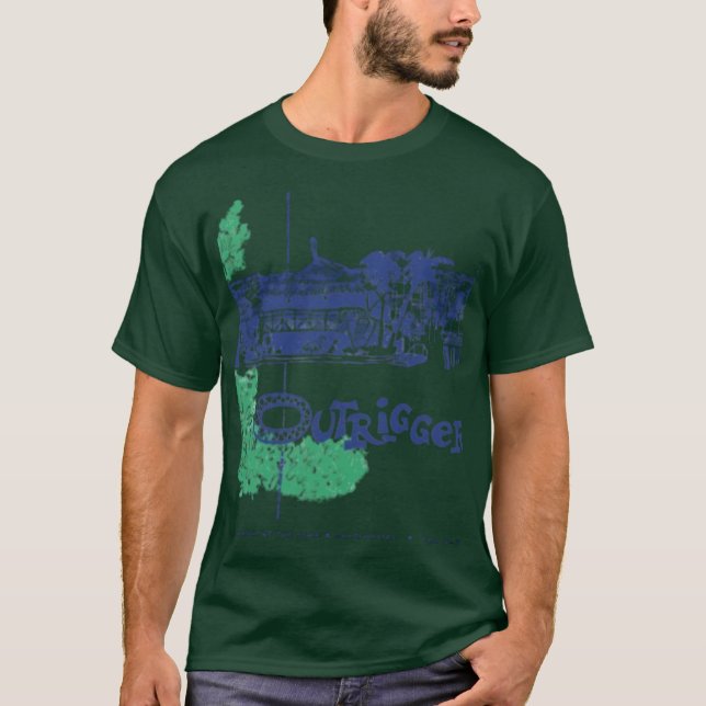 Billingsley's Outrigger v2 - Laguna Beach, CA T-Shirt (Front)