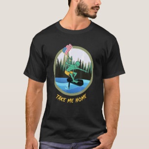 Billionaire Alien Tech Mogul Rides Hydrofoil Ufo T-Shirt