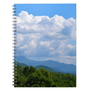Billowing Clouds Over the Blue Ridge Notebook