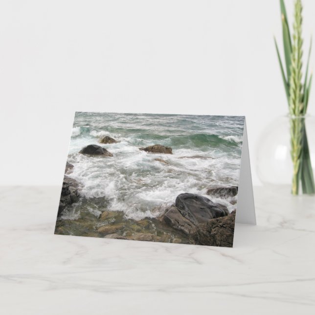 Billowing Waters - Greeting Card Blank (Front)