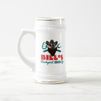 Bill's Backyard BBQ Stein