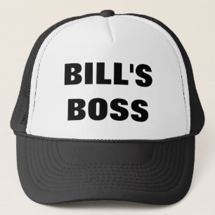 BILL'S BOSS TRUCKER HAT