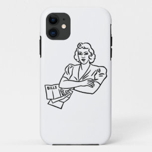 bills economy lady Case-Mate iPhone case
