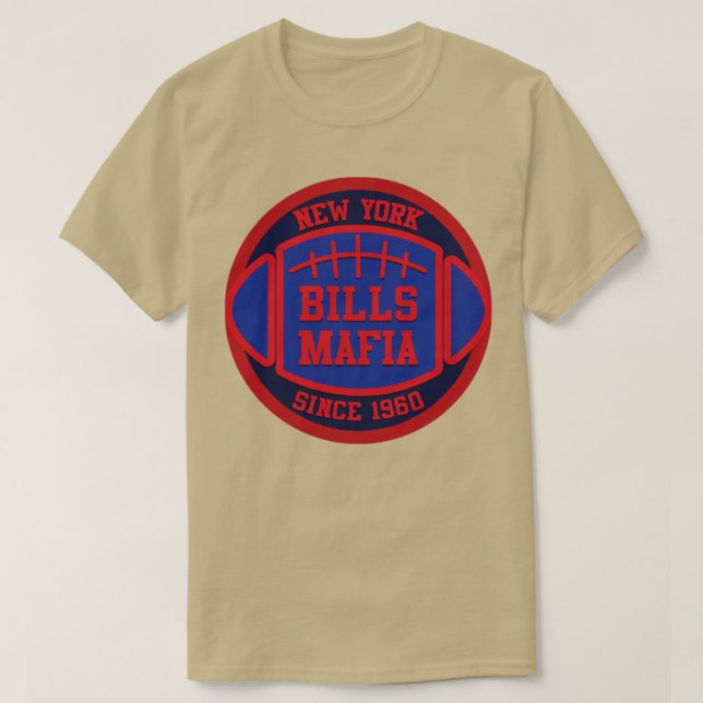 Bills Mafia Badge T-Shirt (Design Front)