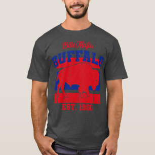 Bills Mafia Buffalo Est 1960  Vintage Style T-Shirt