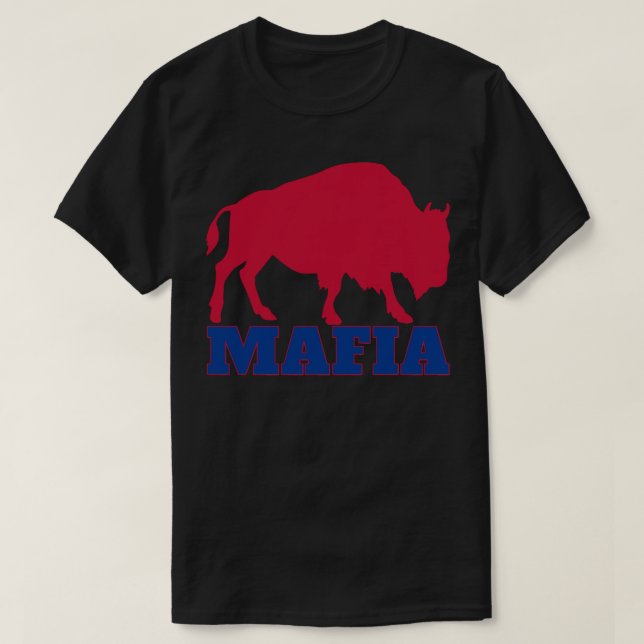 Bills Mafia Great Gift Buffalo Football Sports Bul T-Shirt (Design Front)