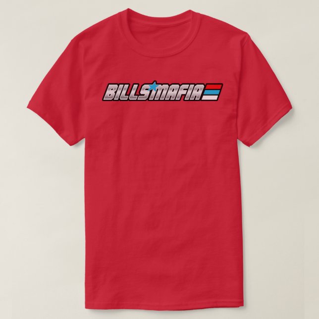 Bills Mafia Typography T-Shirt (Design Front)