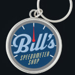 Bill's Speedometer Shop Keychain<br><div class="desc">Bill's Speedometer Shop keychain,  featuring the full-colour logo.</div>
