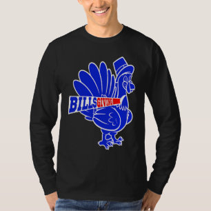 BillsGiving Happy Thanksgiving Football T-Shirt