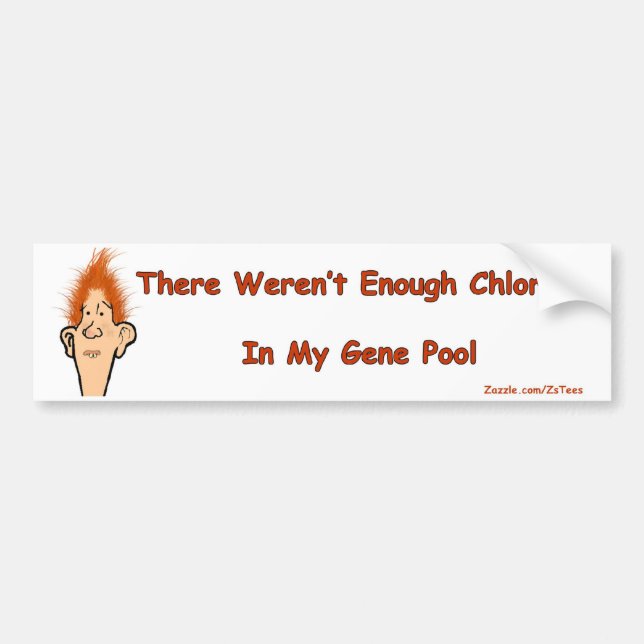 Billy Bob Gene Pool Bumper Sticker (Front)