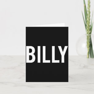 Billy Card