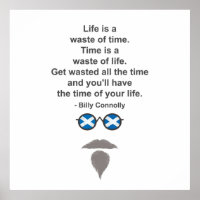 Billy Connolly glasses and quote