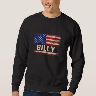 Billy First Name Shirt Billy Name American Flag