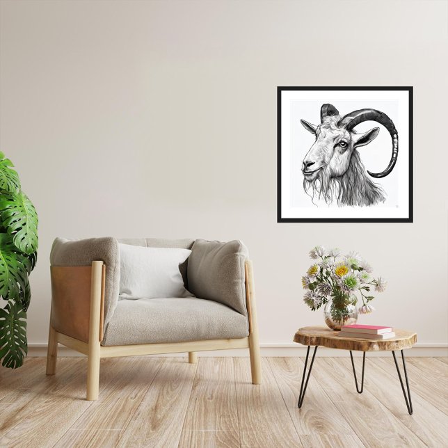 Billy Goat - Art Print (Billy Goat
Artist: Roger Smith)