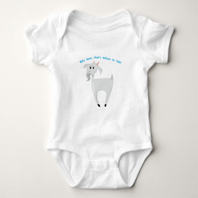 BILLY GOAT BABY BODYSUIT (Front)