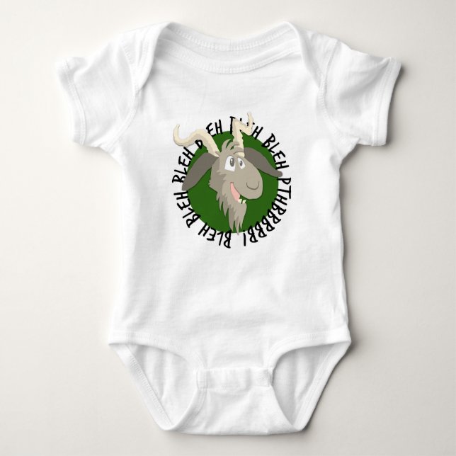 Billy Goat Baby Bodysuit (Front)