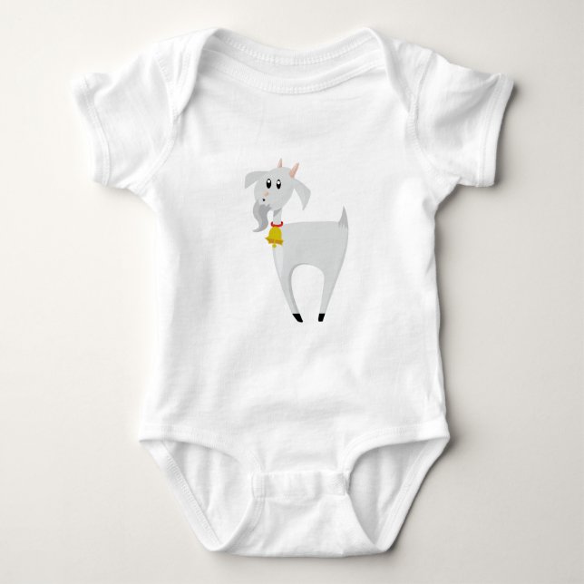 Billy Goat Baby Bodysuit (Front)