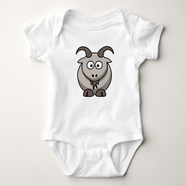 Billy Goat Baby T-Shirt Bodysuit (Front)