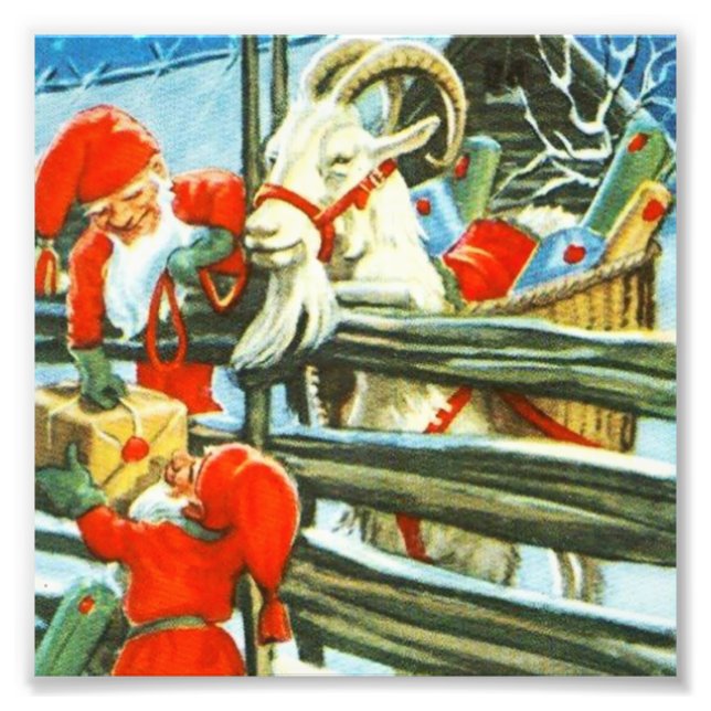 “Billy Goat Helper” by Jenny Nystrom Photo Print (Front)