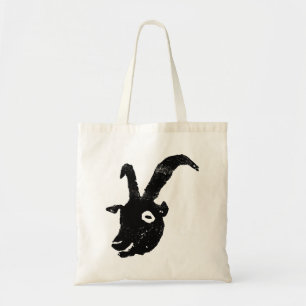 Billy Goat Potato Print  Tote Bag