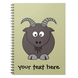 Billy Goat Spiral Notebook