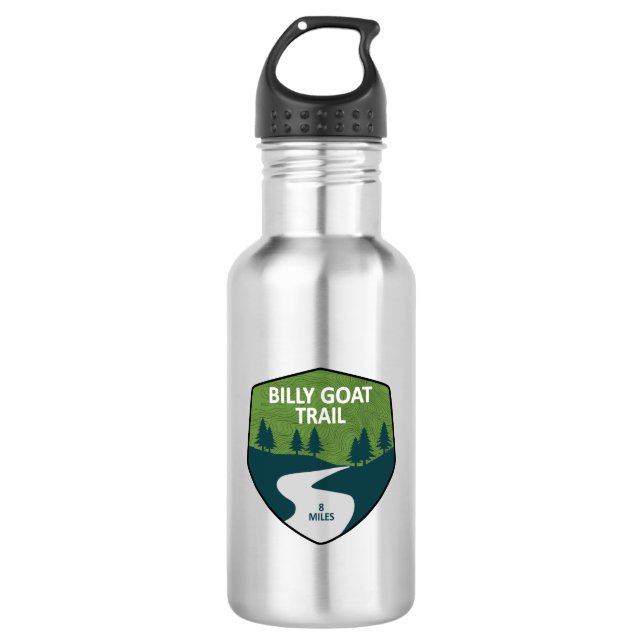 Billy Goat Trail Maryland 532 Ml Water Bottle (Front)