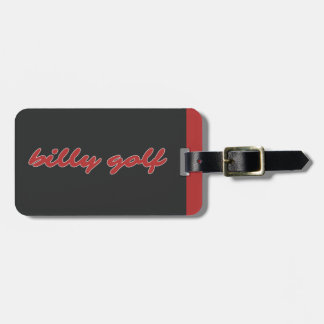 Billy Golf Bag Tag