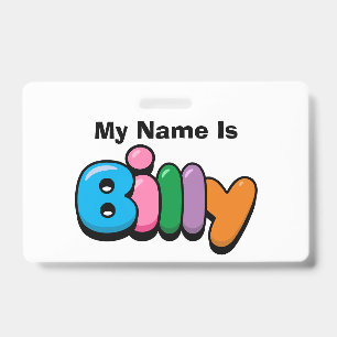 Billy ID Badge