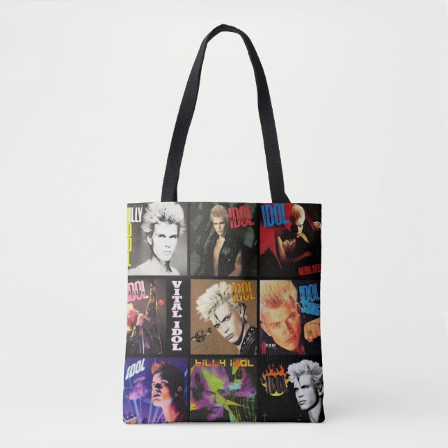 Billy Idol Tote Bag (Front)