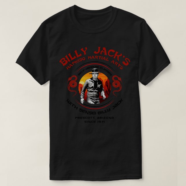 Billy Jacks Hapkido Martial Arts Lts T-Shirt (Design Front)