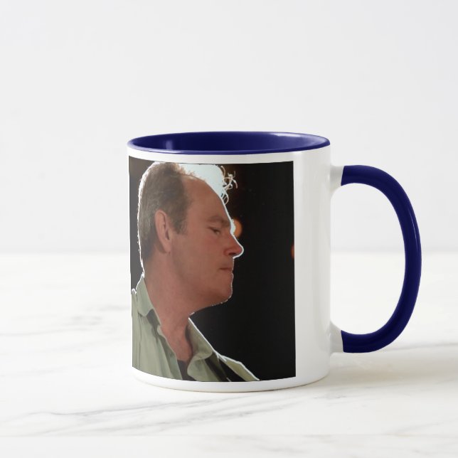Billy Kay Blue Shirt Coffee Mugs (Right)