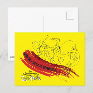 Billy & Mandy - Evolution Takes No Prisoners Postcard