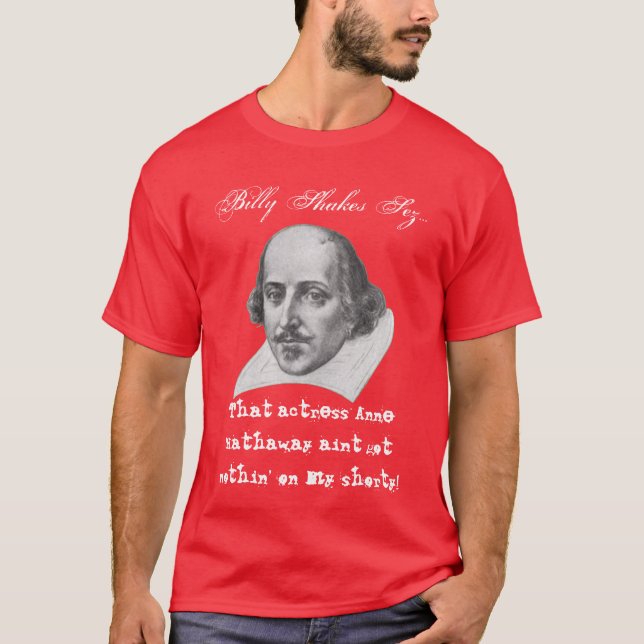 Billy Shakes' Shorty Dark T-Shirt (Front)