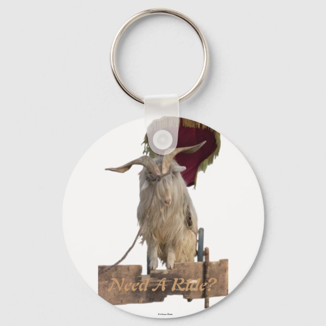 Billy The Goat Keychain (Front)
