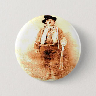 Billy the Kid 6 Cm Round Badge