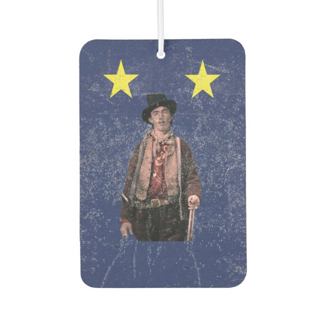 Billy the Kid Car Air Freshener (Front)