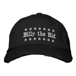 Billy the Kid I Embroidered Hat
