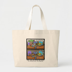 Billy The Molecule Funny Gifts Tees Cards Etc Large Tote Bag