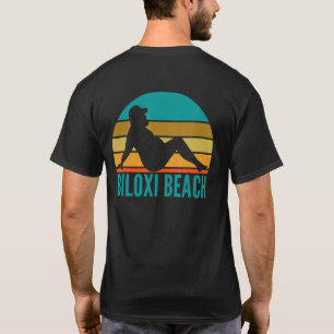 Biloxi Beach Mississippi Fat Drinking T-Shirt
