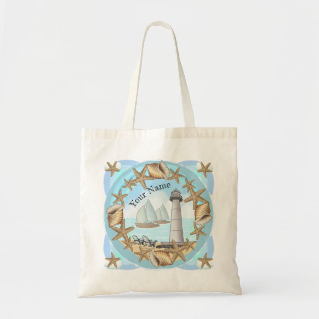 Biloxi Lighthouse  tote bag (Front)