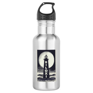 Biloxi Mississippi Lighthouse Moon 532 Ml Water Bottle