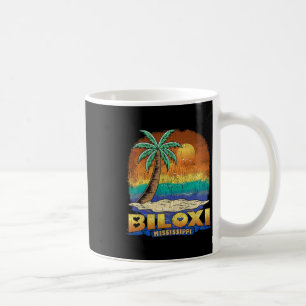 Biloxi Mississippi Vintage Distressed Souvenir Coffee Mug