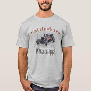 "Biloxi Mississippi" Vintage Hotrod T-Shirt