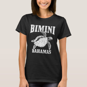 Bimini Bahamas Sea Turtle Scuba Diving Beach Diver T-Shirt