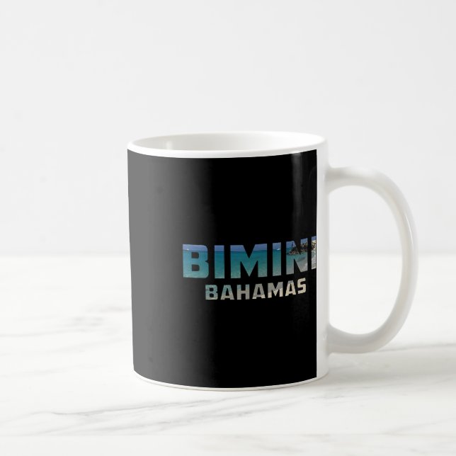Bimini Bahamas Tropical Island Beach  Coffee Mug (Right)