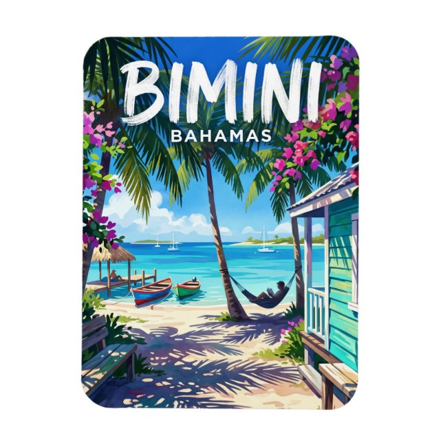 Bimini Islands Bahamas Magnet (Vertical)