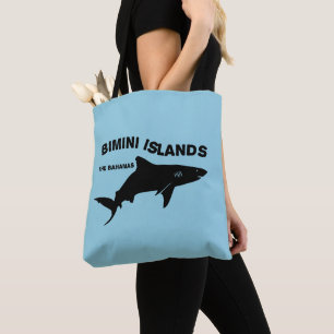 Bimini Islands Scuba Diving With Sharks - Bahamas Tote Bag