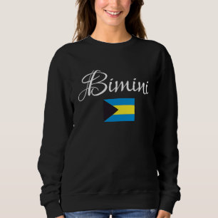 Bimini, National Flag of the Bahamas 1 Sweatshirt