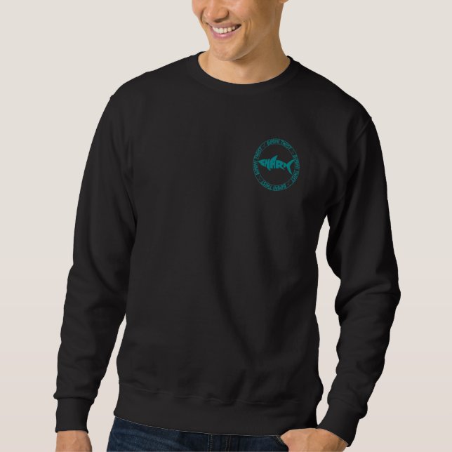 Bimini Twist Fishing Vibes Shark Caught with Bimin Sweatshirt (Front)