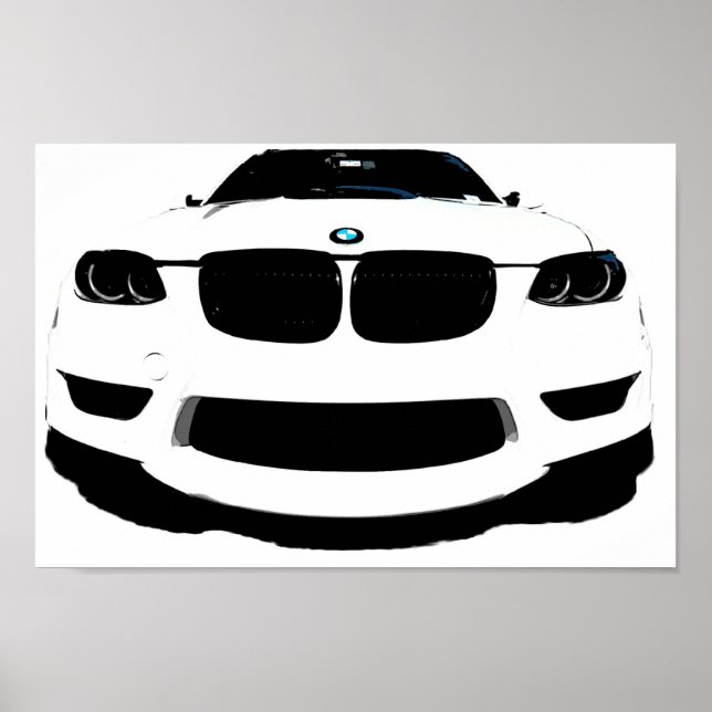~Bimmer~ POP ART AUTO POSTER, CUSTOMIZE IT! Poster (Front)